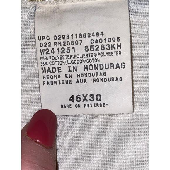 Dickies 46x30 Loose Fit Straight Leg sturdy Twill Work Pants Khaki 5 pockets - Picture 7 of 9